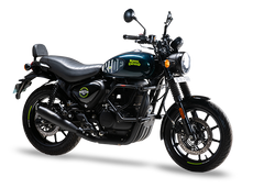 Royal Enfield Hunter 350 Silver Stallion Performance Exhaust ( Shorty )