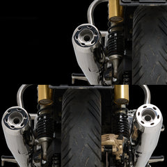 Royal Enfield Interceptor / Continental GT 650 Red Rooster Performance Exhaust Stellar Pro