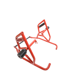 Royal Enfield Himalayan 411 - Moto Care Dual Slider Crash Guard Type 2 with Plate - LRL Motors