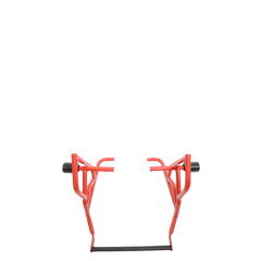 Royal Enfield Himalayan 411 - Moto Care Dual Slider Crash Guard Type 2 with Plate - LRL Motors