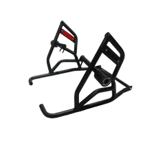 Royal Enfield Himalayan 411 - Moto Care Dual Slider Crash Guard Type 2 with Plate - LRL Motors