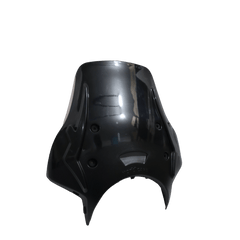 Royal Enfield Hunter 350 - Moto Care Polycarbonate Visor Black - LRL Motors