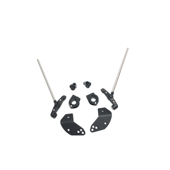 Royal Enfield Hunter 350 - Moto Care Polycarbonate Visor Black - LRL Motors