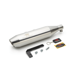 Royal Enfield Hunter 350 Red Rooster Performance Rumbler Max Exhaust - LRL Motors