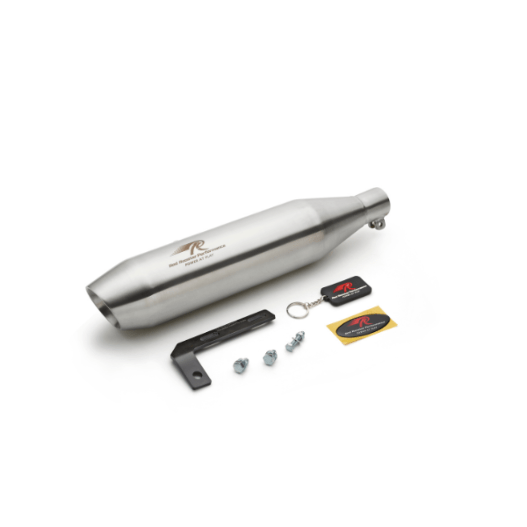 Royal Enfield Hunter 350 Red Rooster Performance Rumbler Max Exhaust - LRL Motors