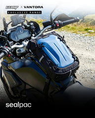 66BHP x Vantora Sealpac Waterproof Motorcycle Dry Bag | Tail Bag, Saddle Bag & Crash Guard Mount