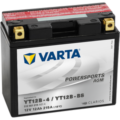 Varta (12 AH) Motorcycle Battery 512 901 019