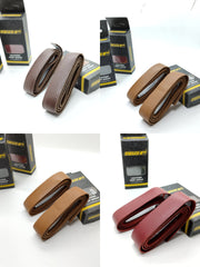 66Bhp Leather handle grip wrap (Pair) - LRL Motors