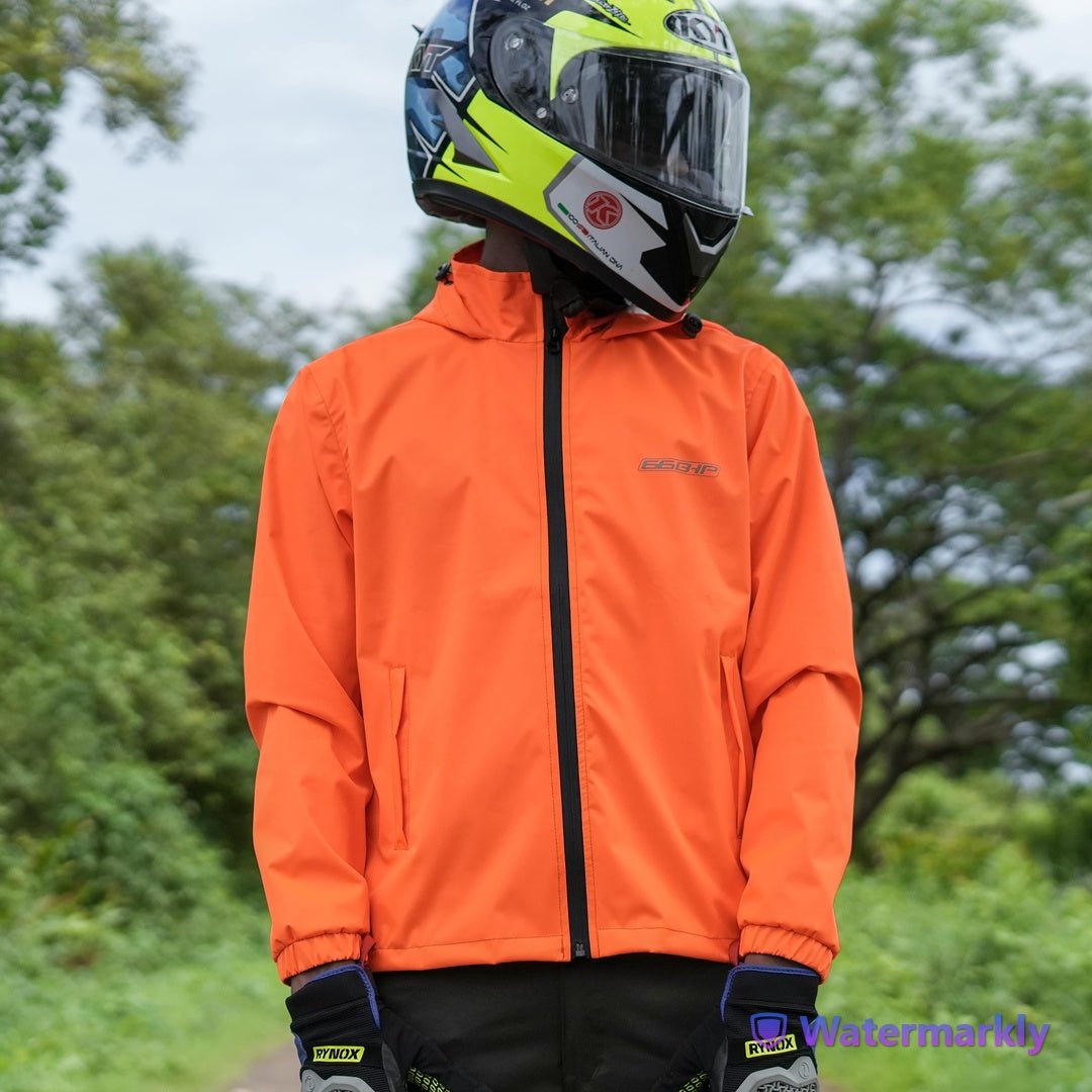 66BHP Rain jacket with inner lining - LRL Motors
