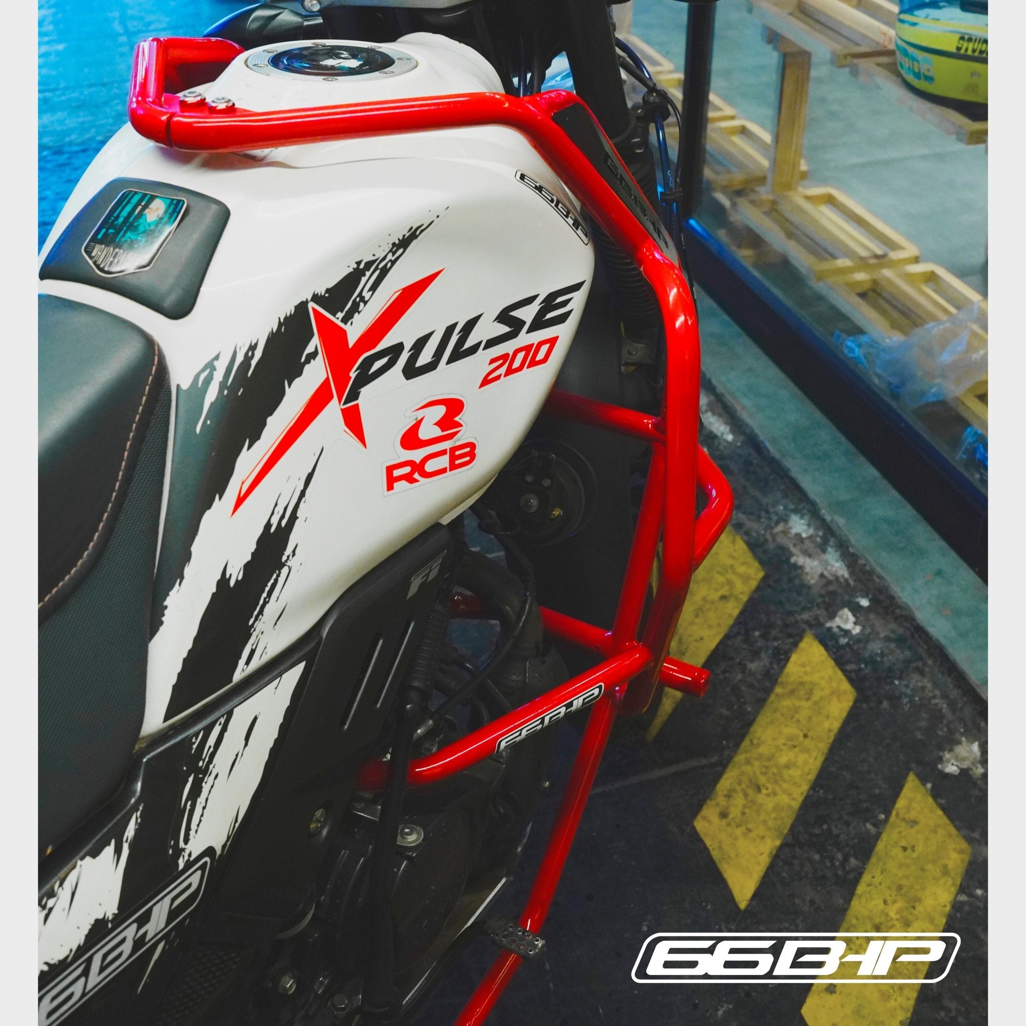 66BHP Xpulse 200 Stark Edition Crash Guard - LRL Motors