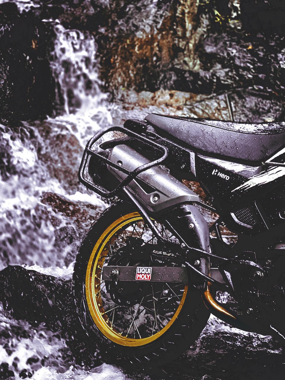 66BHP Xpulse 200 Stark Edition Saddle stay - LRL Motors