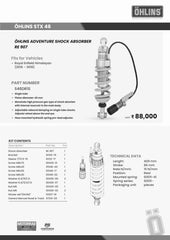 Ohlins Aventure Shock absorber for Himalayan