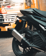 Aerox full System Lune Exhaust by Red Rooster - LRL Motors