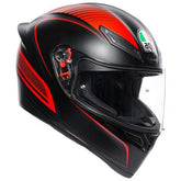 AGV K1 Warmup Matt Black Red Helmet - LRL Motors