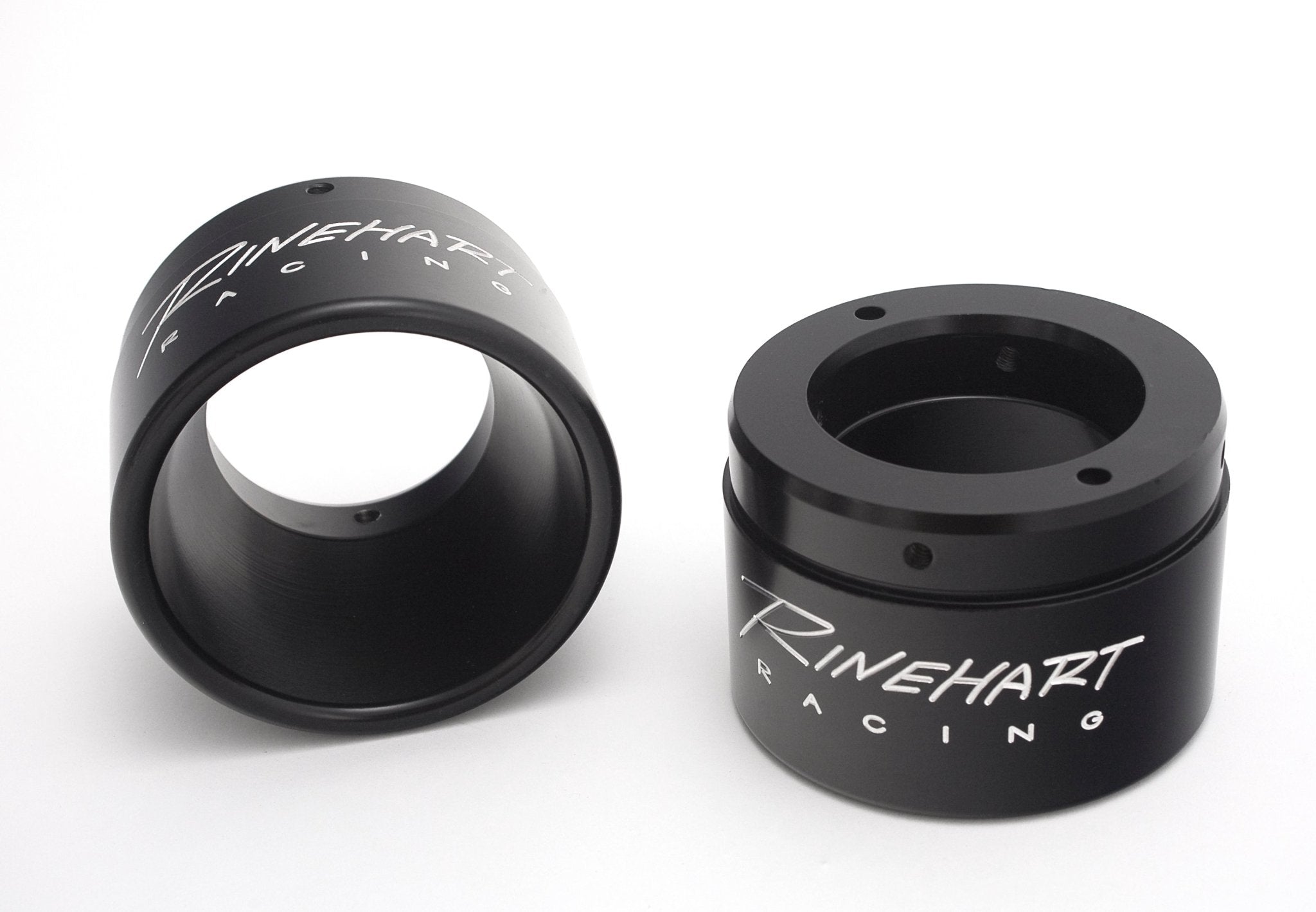 All Touring Models Milwaukee Eight - 4" Slip-On Mufflers Chrome With Black End Caps - LRL Motors