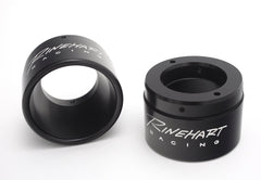 All Touring Models Milwaukee Eight - 4" Slip-On Mufflers Chrome With Black End Caps - LRL Motors