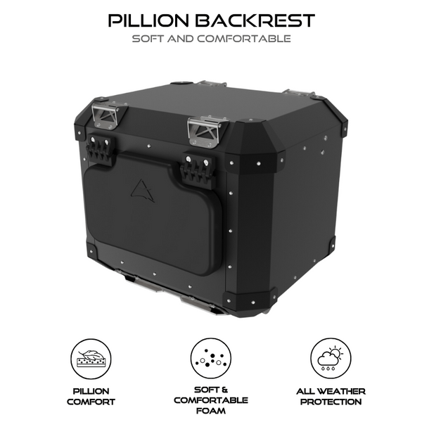 Auto engina backrest for top box - LRL Motors