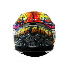 AXOR APEX XBHP 299 HELMET NEON YELLOW BLUE - LRL Motors