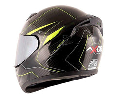 AXOR RAGE CARBON WARFARE HELMET ( NEON YELLOW ) - LRL Motors