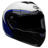 Bell SRT Helmet (Assasin Gloss White/Blue/Black - LRL Motors