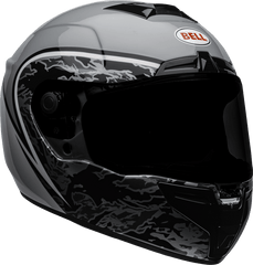 BELL SRT HELMET GRAY/WHITE/CAMO - LRL Motors
