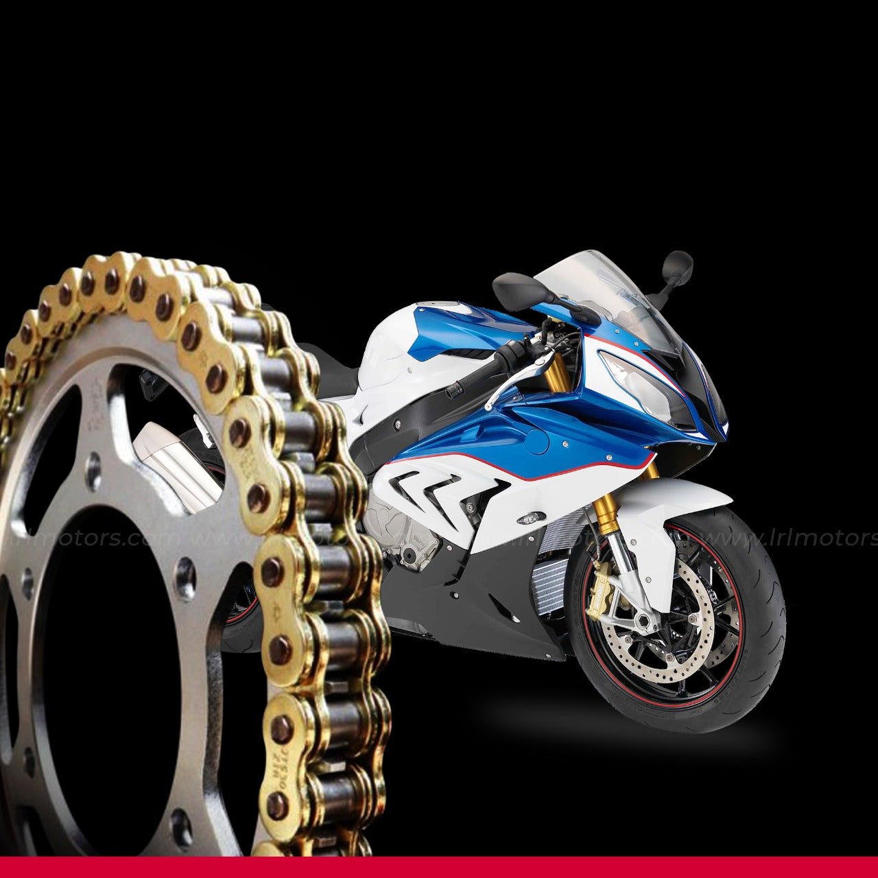 BMW S1000R JT Brass Chain Sprocket Kit - LRL Motors