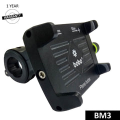 BOBO BM3 Claw-Grip Aluminum Bike / Cycle Phone Holder Motorcycle Mobile Mount - LRL Motors
