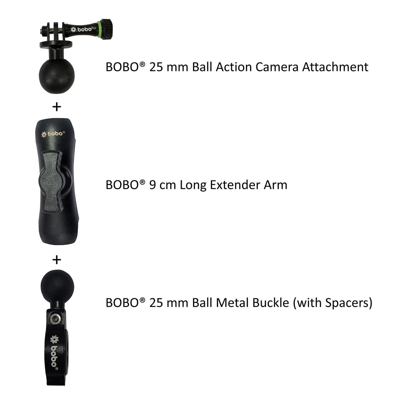 BOBO BM9 Action Camera Bike Mount Combo - LRL Motors