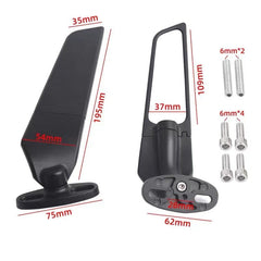 BSDDP Motorcycle Racing knife Stealth Mirror - LRL Motors