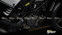 Carbon Fiber Clutch Cover Protector Pro (Right Side Only) Husqvarna Vitpilen 250/Svartpilen 250 - LRL Motors
