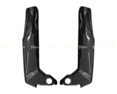 Carbon Fiber Frame Covers for Bajaj Dominar - LRL Motors