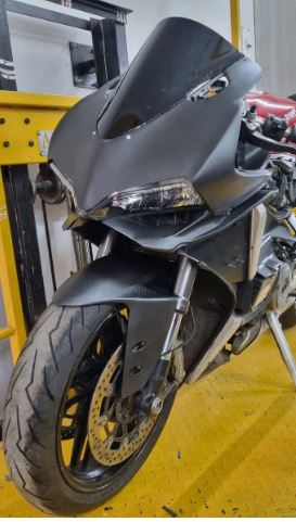 Carbon Fiber Front Fender For Ducati Panigale 899,959,1199 & 1299 - LRL Motors
