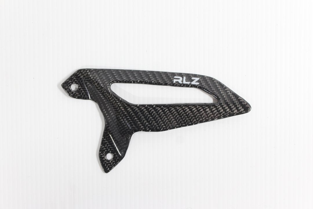 Ducati 899 Panigale Carbon Fiber Matte Heel Guards – Foot Peg Plates By Addiction