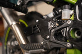 Carbon Fiber Heel Guards for Kawasaki Z900 - LRL Motors