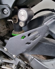 Carbon Fiber Heel guards for Kawasaki ZX6R - LRL Motors