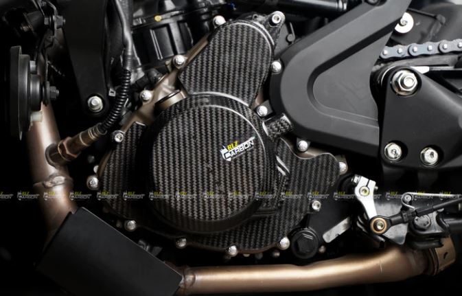 Carbon Fiber Magnet Cover Protector Husqvarna Vitpilen 250/Svartpilen 250 - LRL Motors