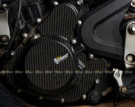 Carbon Fiber Magnet Cover Protector Husqvarna Vitpilen 250/Svartpilen 250 - LRL Motors