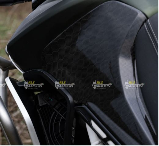Carbon Fiber Seat Panel Assembly LH for Triumph Tiger 900 - LRL Motors