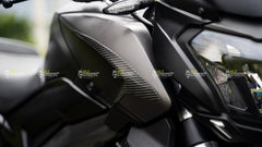 Carbon Fiber Tank Slider for Bajaj Dominar - LRL Motors