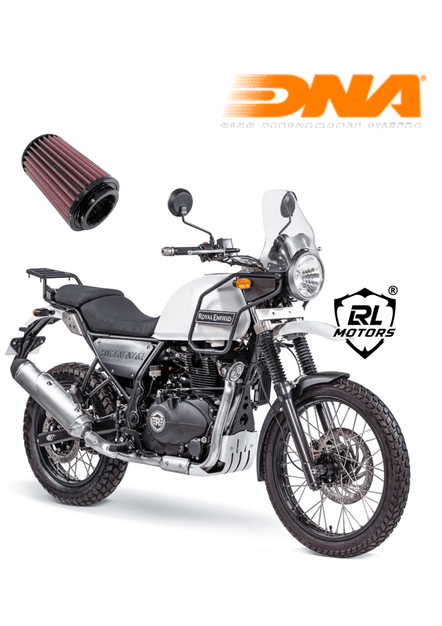DNA Air Filter for Royal Enfield Himalayan 411 (16-20) - LRL Motors