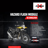 FlashX Hazard Flash Module, Blinker/Flasher for Royal Enfield Himalayan - LRL Motors