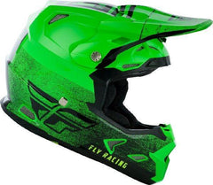 FLY Racing HELMETS - Fly Racing Toxin MIPS Embargo Gloss Green Black Motocross Helmet - LRL Motors