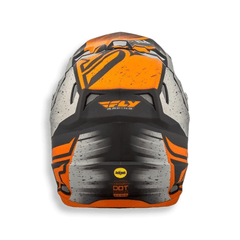 FLY RACING TOXIN HELMET (MATTE ORANGE KHAKHI) - LRL Motors