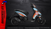Barageness - Aprilia SR150/160 V1 Automotive Graphics