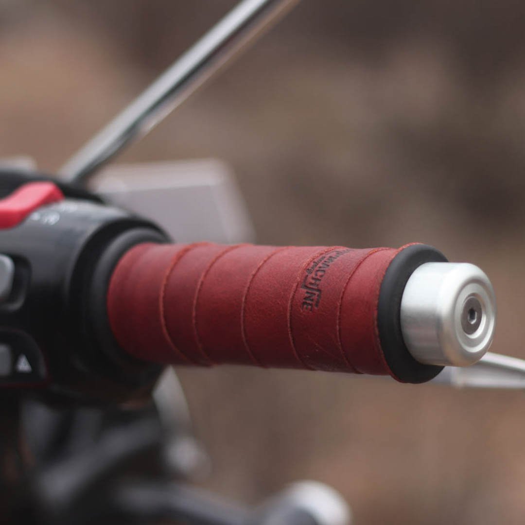 HANDLE GRIPS WRAP - CHERRY RED - LRL Motors