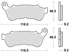 HARLEY D. CUSTOM 1200 ABS|1200|2015 - 2018 >FRONT - L - LRL Motors