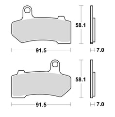 HARLEY D. FLHX STREET GLIDE|1584|2008 - 2013 >REAR - R - LRL Motors