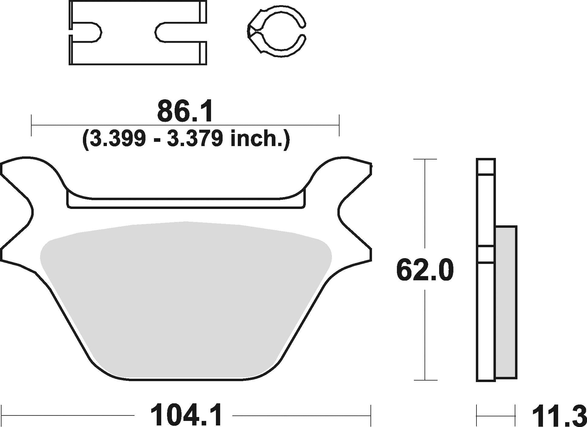 HARLEY D. XLH 883 SPORTSTER|883|1985 - 1999 >REAR - L - LRL Motors