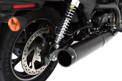 Harley Davidson Street 750 / Street Rod Black Slip-on - LRL Motors