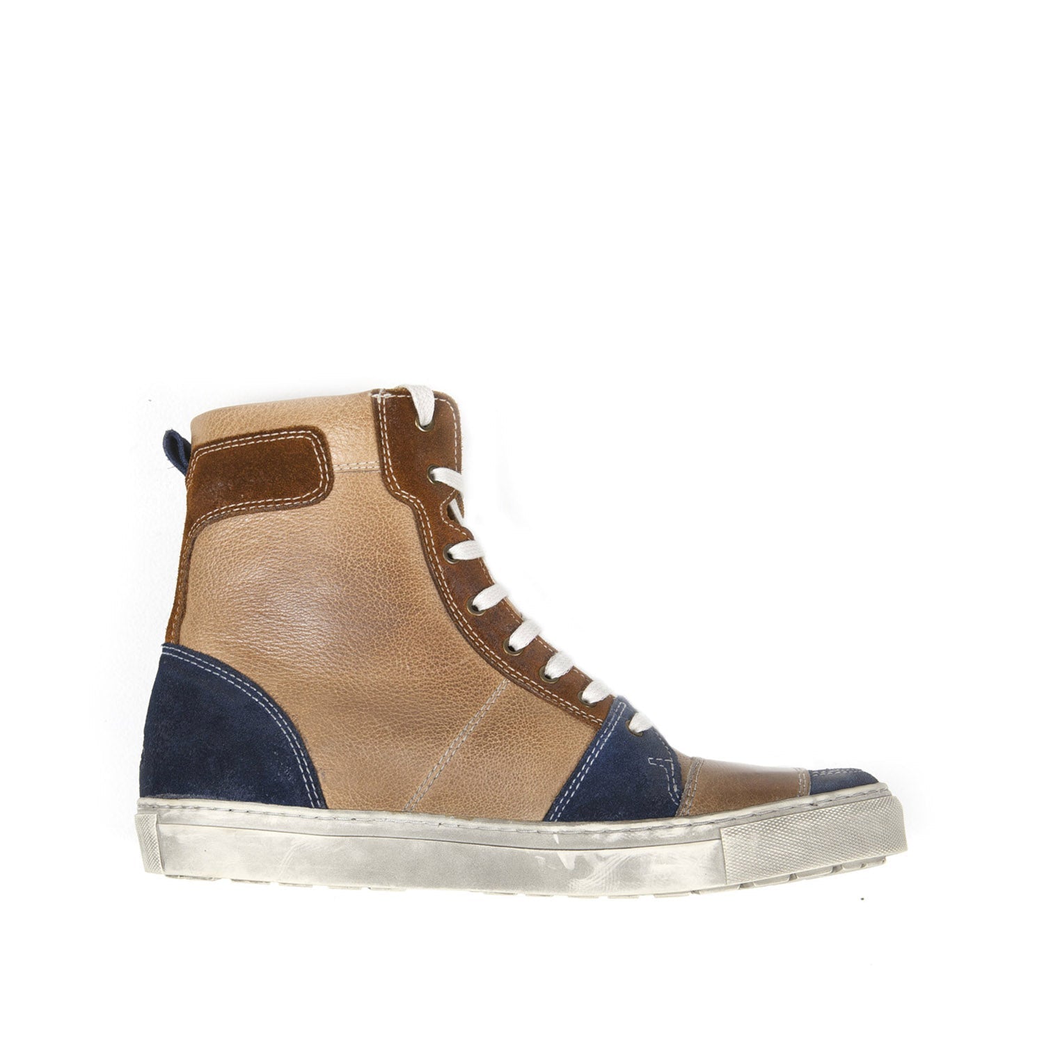 Helstons Basket C2 Calfskin Motorcycle Leather Shoe - LRL Motors